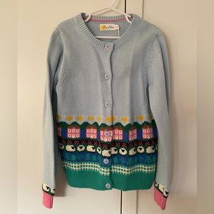 Mini Boden Kids Fair Isles Cardigan (kids size 9-10)